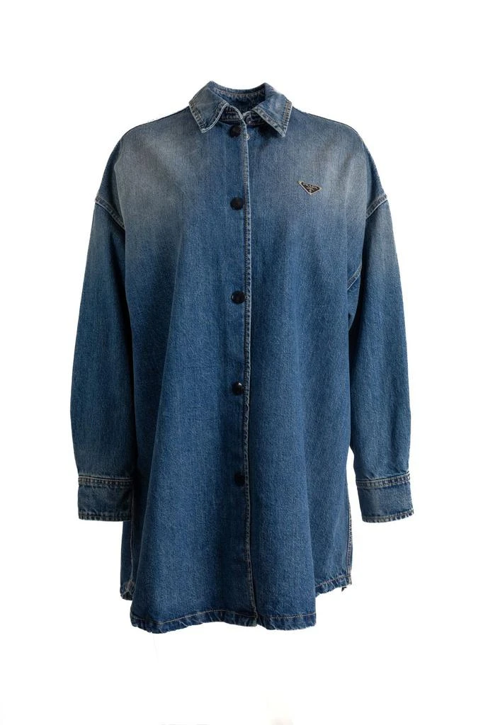 Prada Prada Oversized Denim Shirt 1
