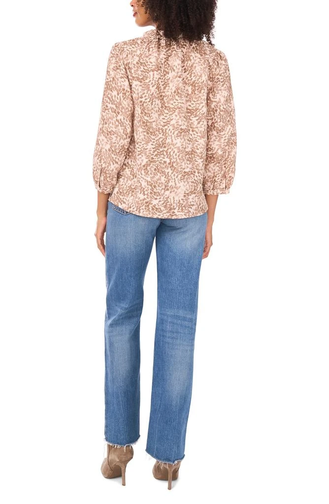 Vince Camuto Tie Neck Peasant Top 3