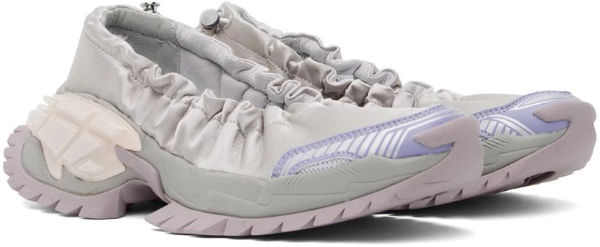 Rombaut Gray Aurora Ballerina Flats 4