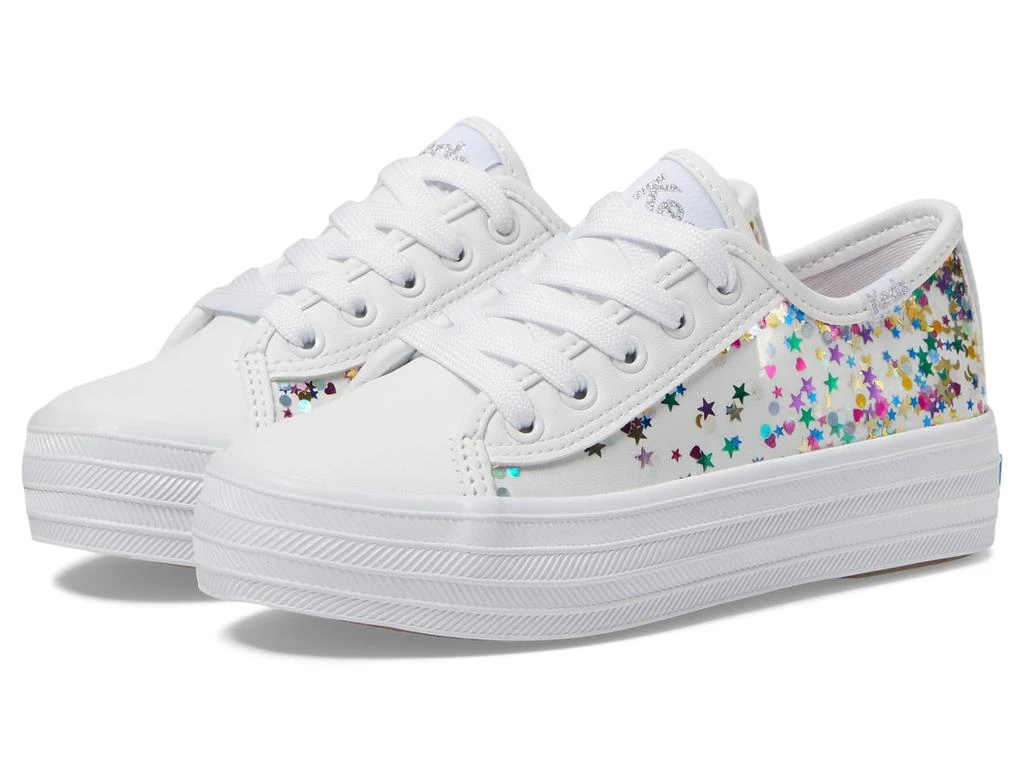 Keds Kids Triple UP-Glitter Under Glas (Little Kid/Big Kid) 1