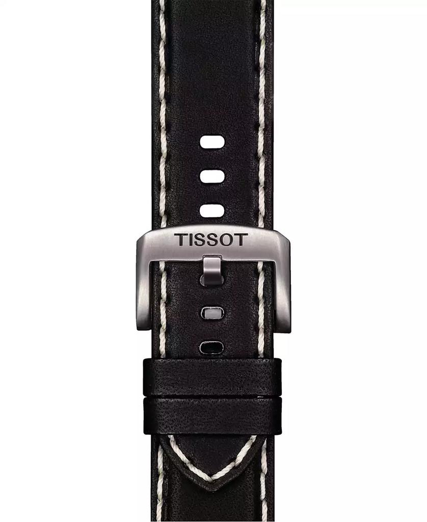 Tissot Official Interchangeable Black Leather Watch Strap