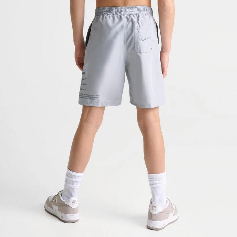 NIKE Big Kids
 Nike Stacked Logo Swim Shorts 4