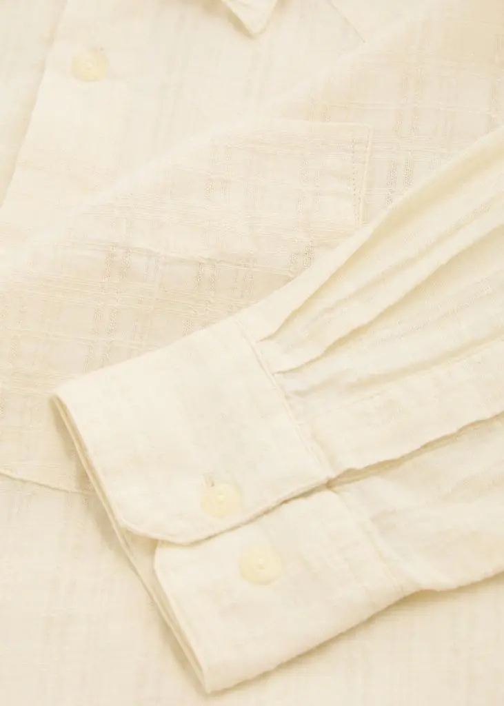 Nudie Jeans Ryan slubbed cotton shirt 5