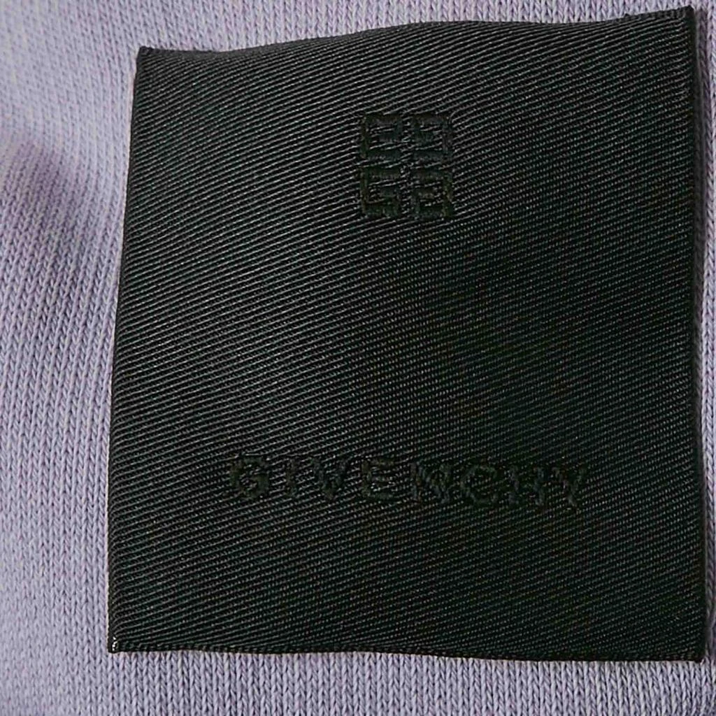 Givenchy Givenchy Purple Barbed Wire Logo Print Crop Hoodie and Sweatpants Set S 9
