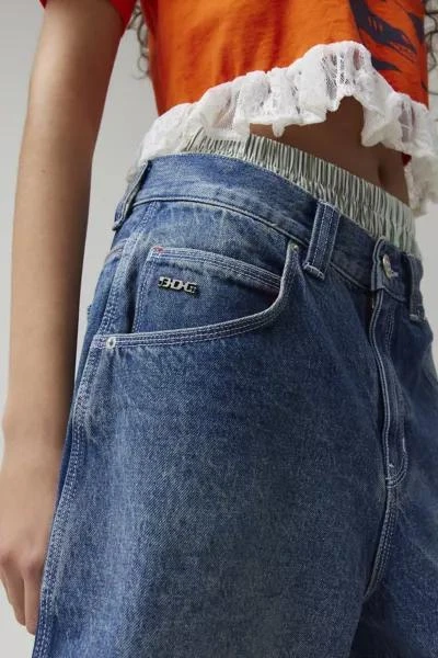 BDG BDG Astrid Longline Denim Jort 4