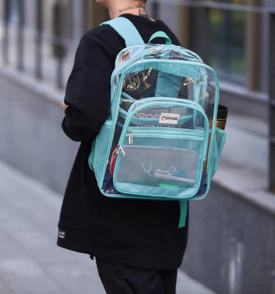SHYLERO Shylero - Women
s Clear Backpack 8
