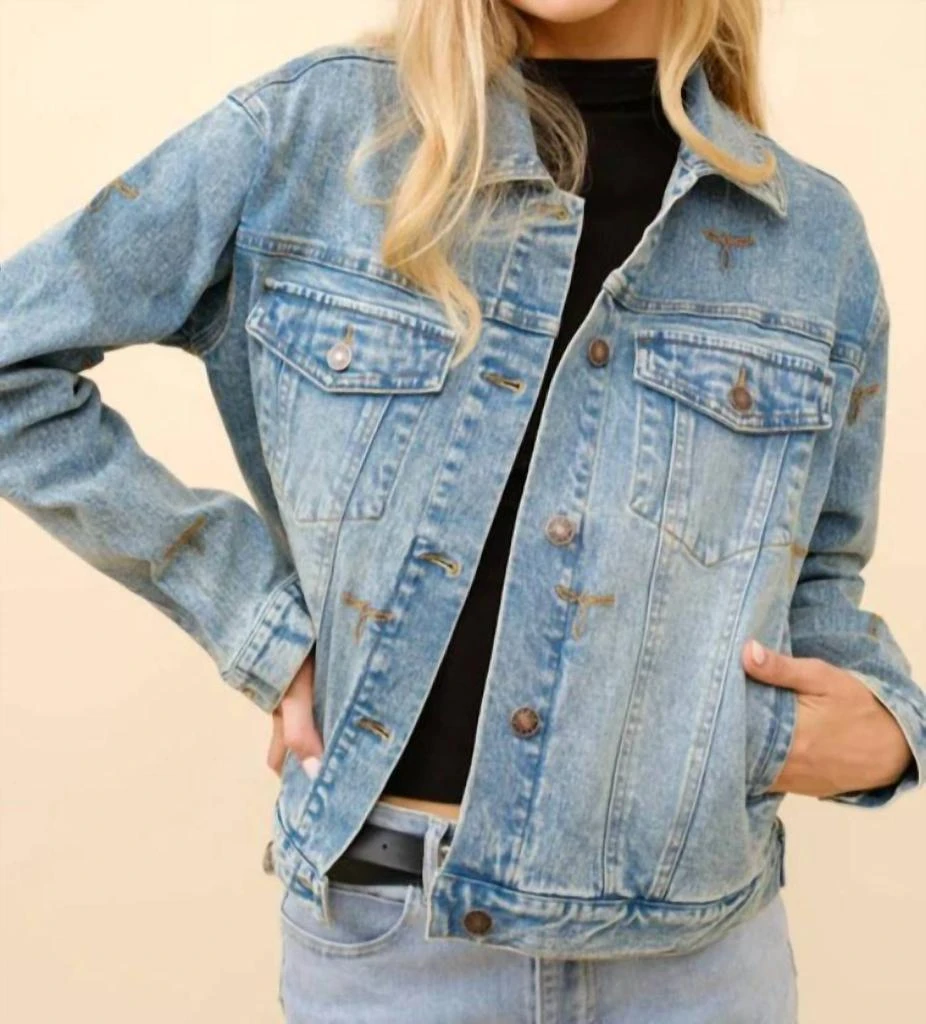 Blue B Blue B - Boots Stitch Trucker Jacket