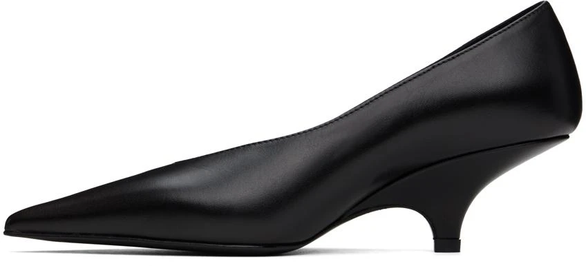 Totême Black 'The Wedge-Heel' Pumps 3