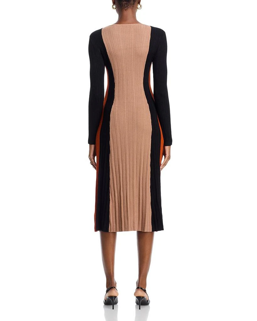 Tahari Color Block Rib Dress 4
