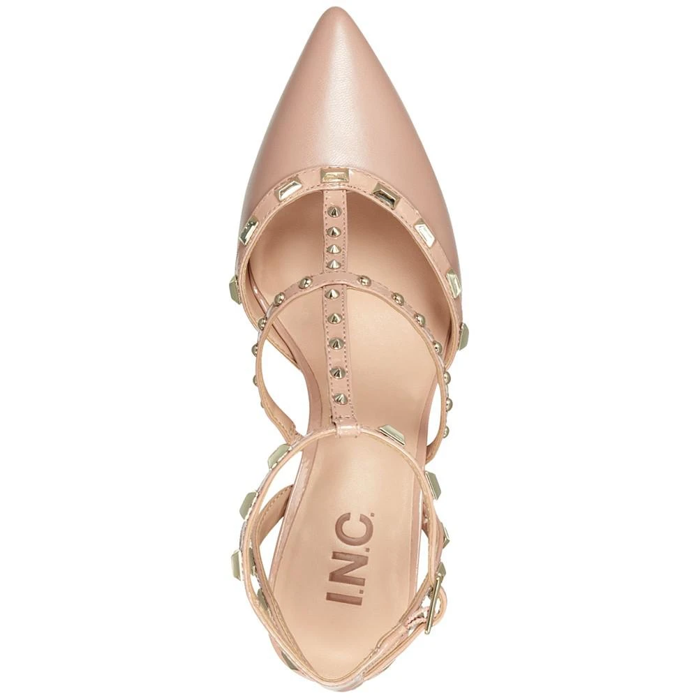 INC International Carma Pointed Toe Studded Kitten Heel Pumps, Created for Macy's 4