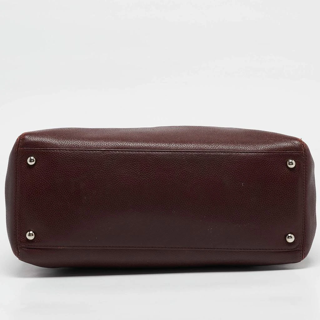 Chanel Chanel Burgundy Leather Small Cerf Shopper Tote 6