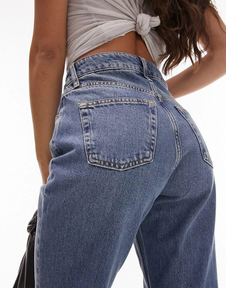 Kort Jeans Super High Waisted Jeans Topshop Topshop Kort High Rise