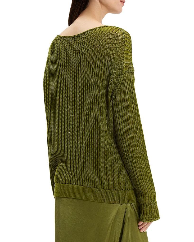 Theory Easy Open Neck Pullover Sweater 6