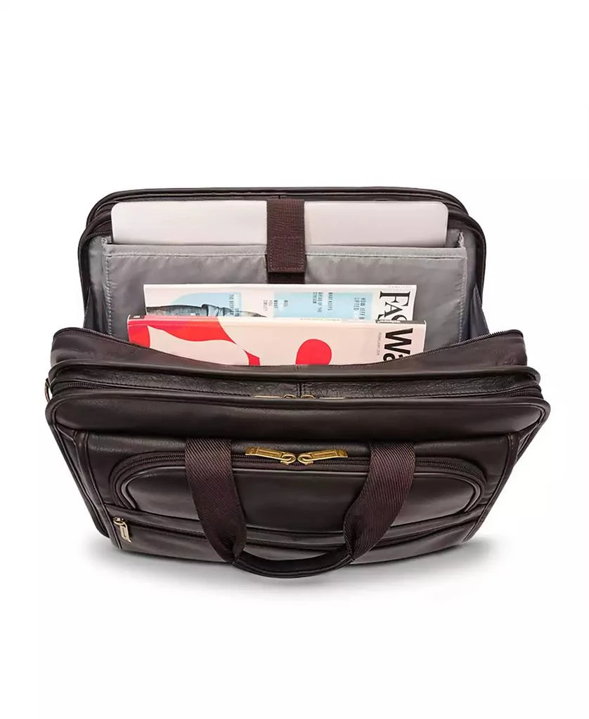 SOLO New York Classic Leather Briefcase 3