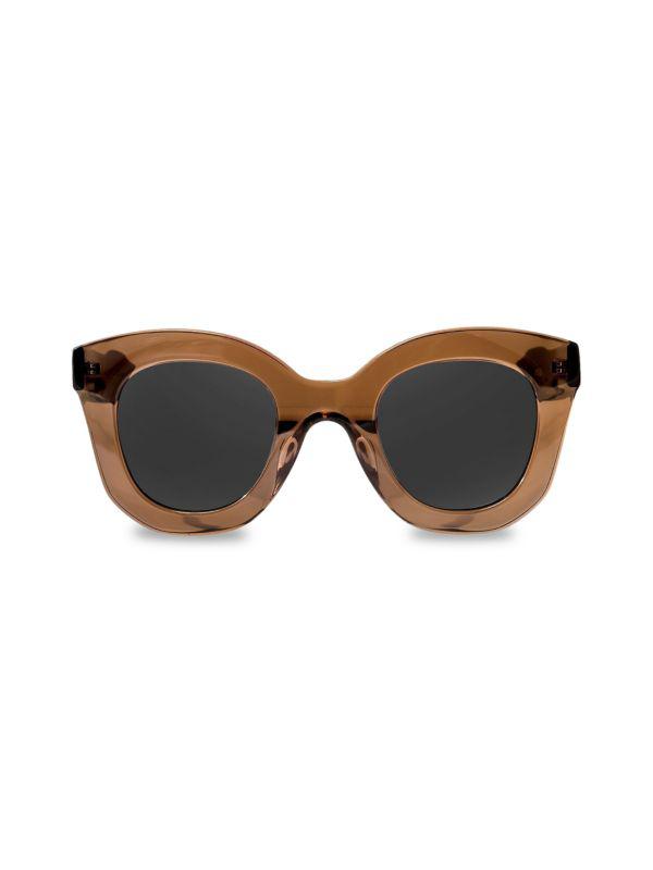 AQS 47MM Round Sunglasses