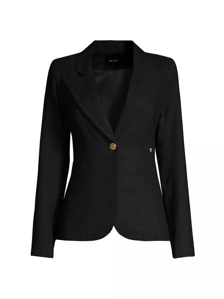 Smythe Duchess Single-Breasted Wool Blazer 1