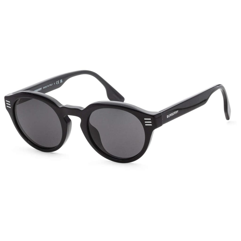 Burberry Burberry Men's Black Round Sunglasses