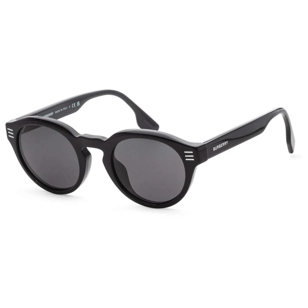 Burberry Burberry Men's Black Round Sunglasses 1