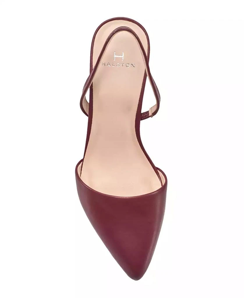 H Halston H Halston Women's Valencia Kitten Heel Pumps 4