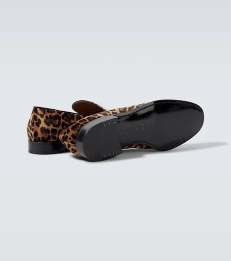 Gianvito Rossi Leopard-print loafers 7
