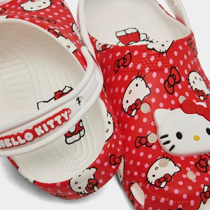 CROCS Girls' Big Kids' Crocs x Hello Kitty Classic Clog Shoes 3