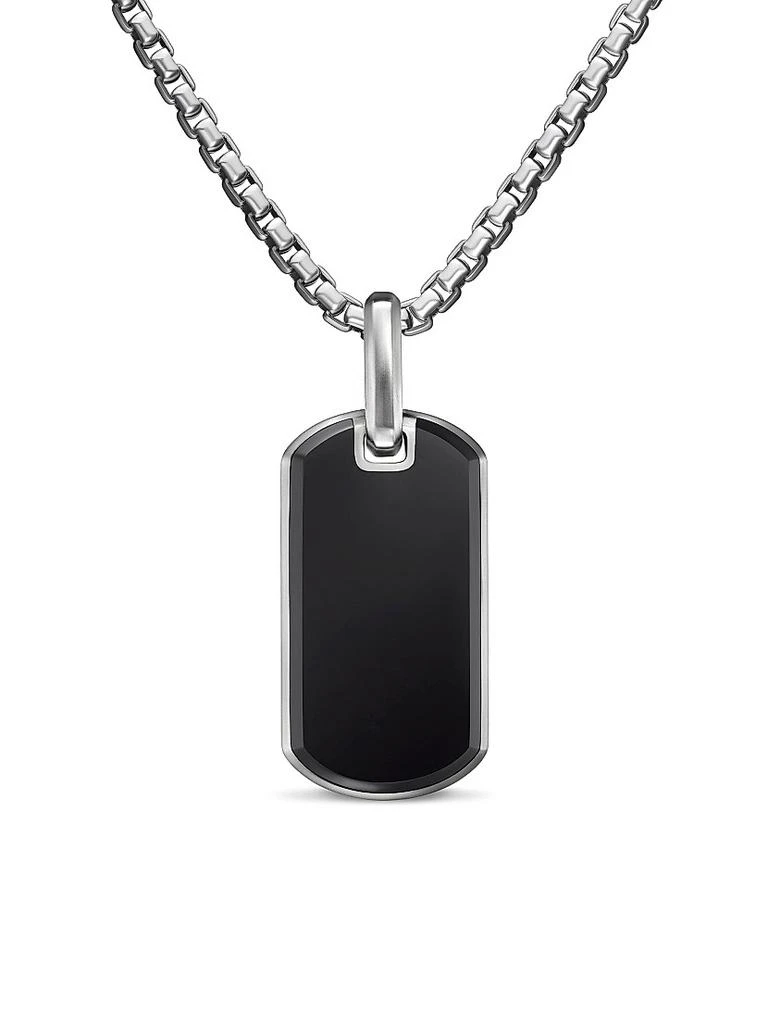David Yurman Chevron Tag in Sterling Silver 1