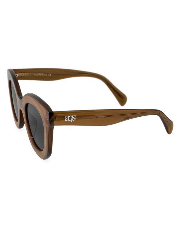 AQS 47MM Round Sunglasses