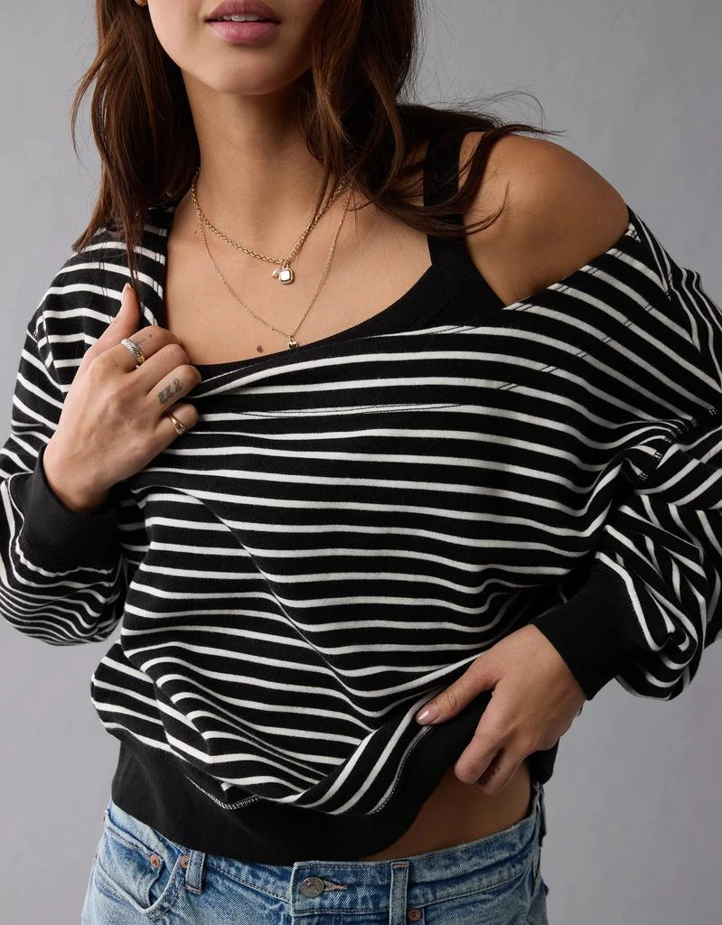 AE AE Off The Shoulder Sweatshirt 6