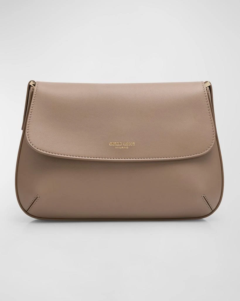 Giorgio Armani La Prima Small Leather Shoulder Bag 1