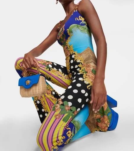 Versace Medusa Palm Springs flared jumpsuit 4