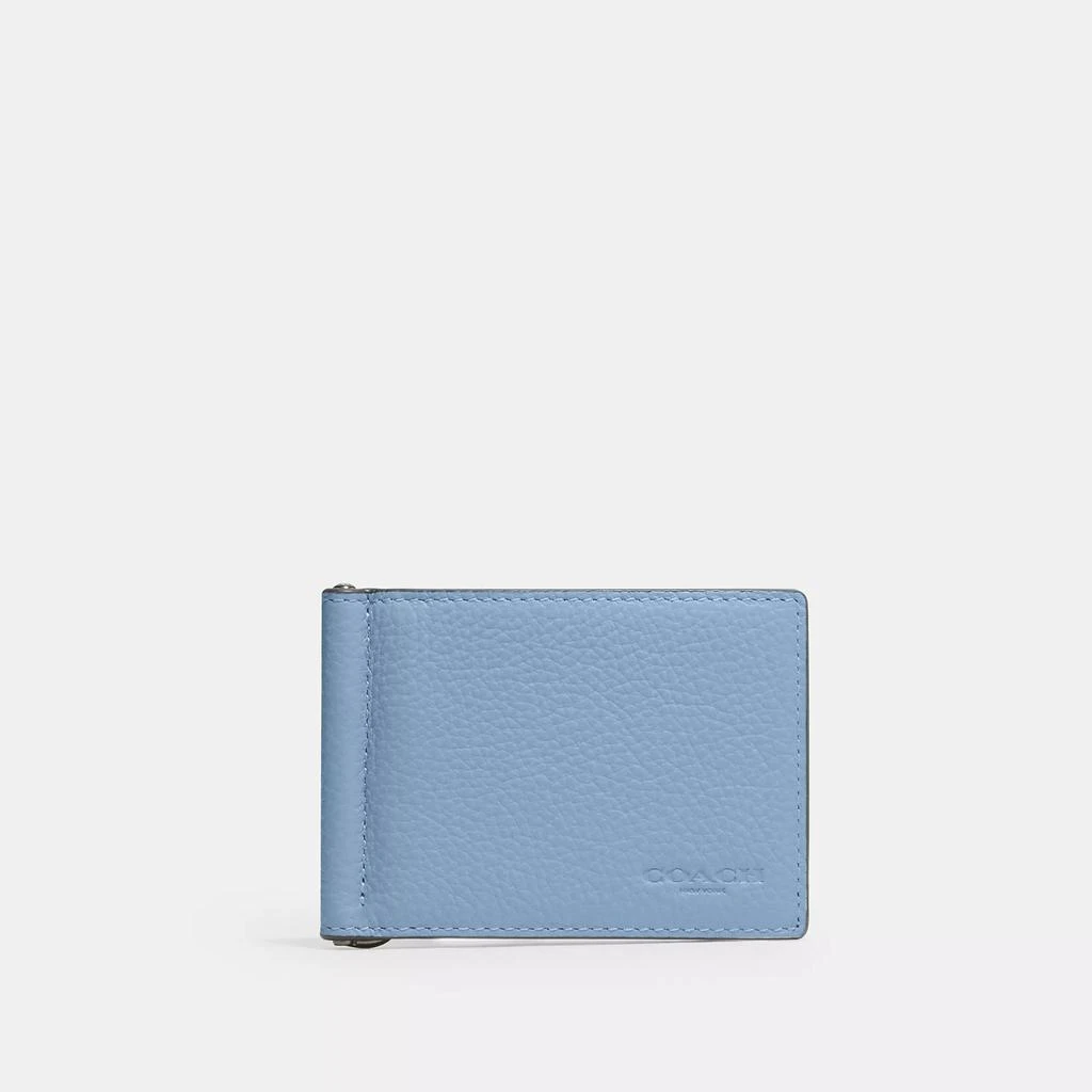 Coach Slim Money Clip Billfold Wallet 4