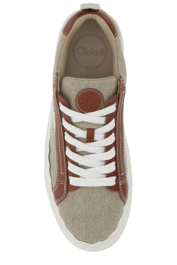 Chloé Chloé Logo Printed Low-Top Sneakers 4