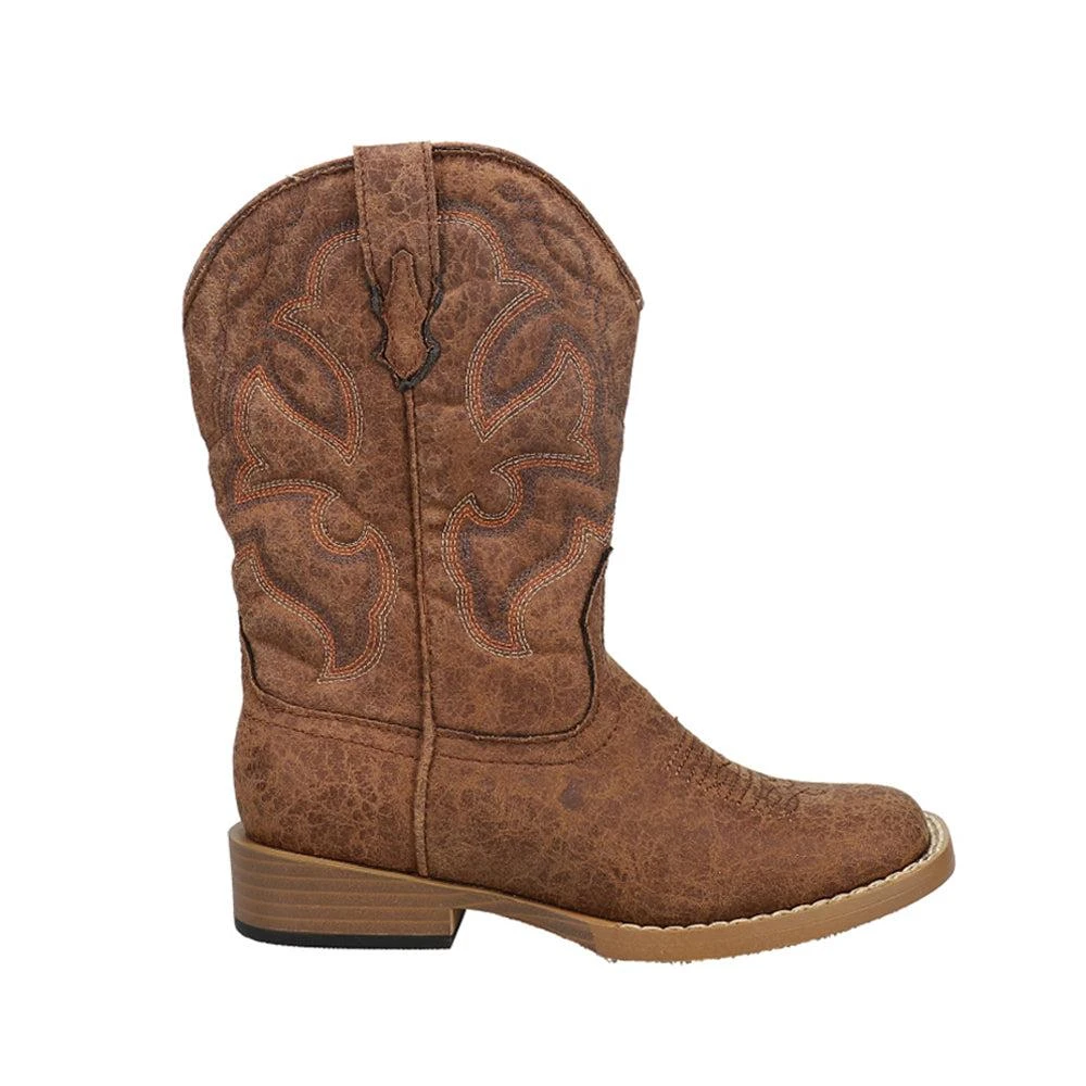 Roper Scout Square Toe Cowboy Boots (Little Kid)