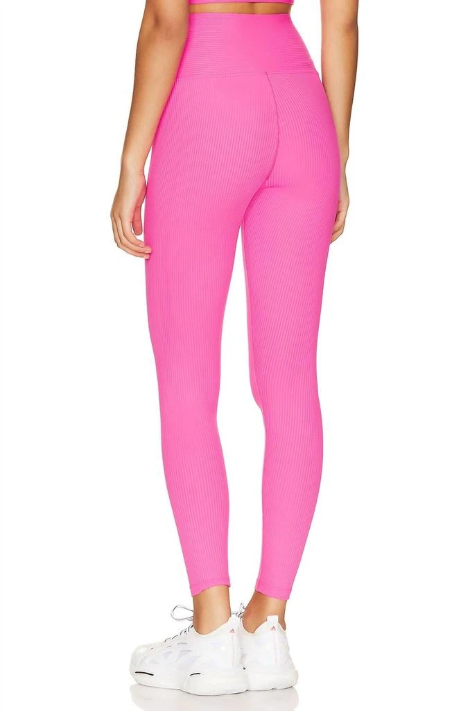 Year Of Ours Ribbed High High Legging In Hot Pink 3