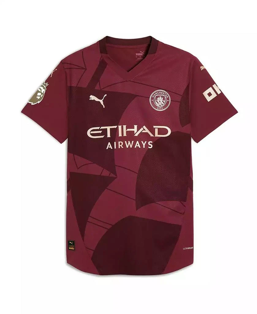 Puma Men's Burgundy Manchester City 2024/25 Third Authentic Jersey 3
