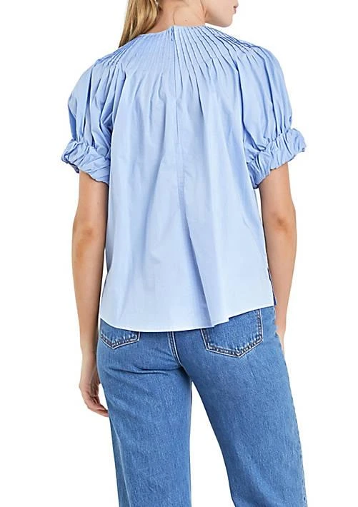 English Factory Factory Tuck Detail Blouse 2
