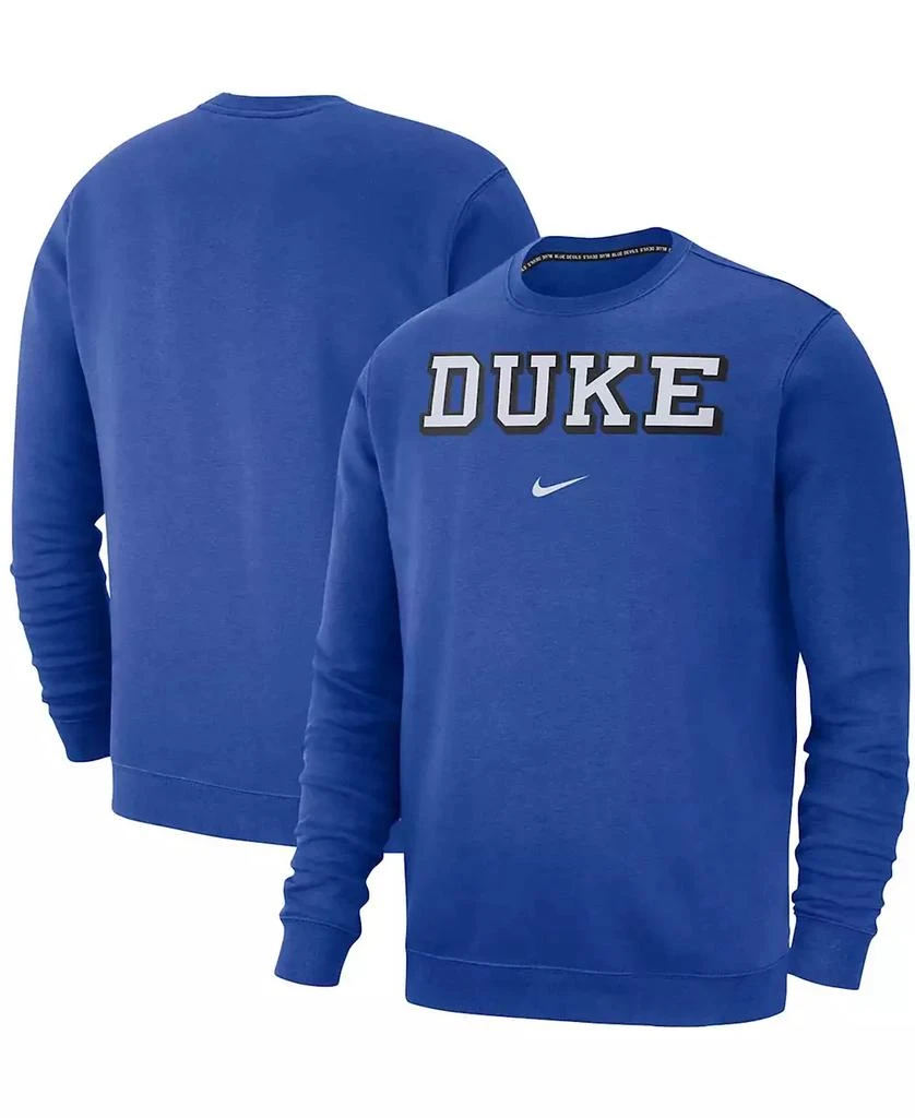 NIKE Men's Blue Devils Club Fleece Sweatshirt 1