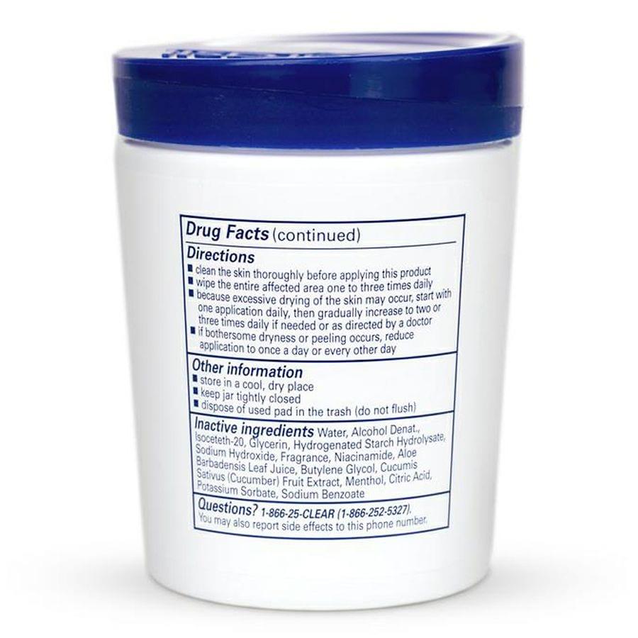Clearasil Acne Control Treatment Facial Cleansing Daily Pads 5 in1 with Salicylic Acid