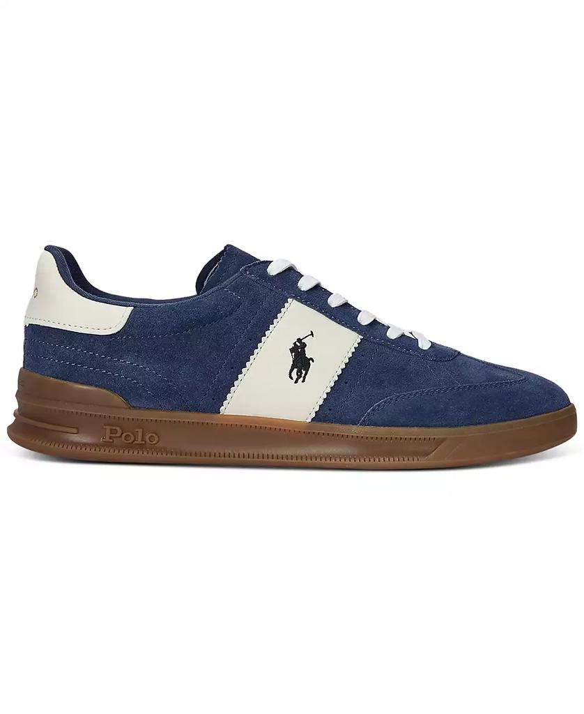 Ralph Lauren Men
s Heritage Aera Suede Sneaker
