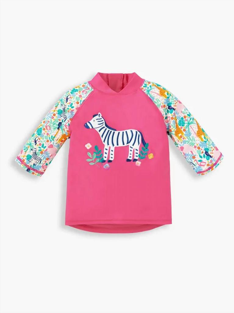 JoJo Maman Bébé Jojo Maman Bebe - Girl
s Jungle 2-Piece Sun Protection Swim Suit