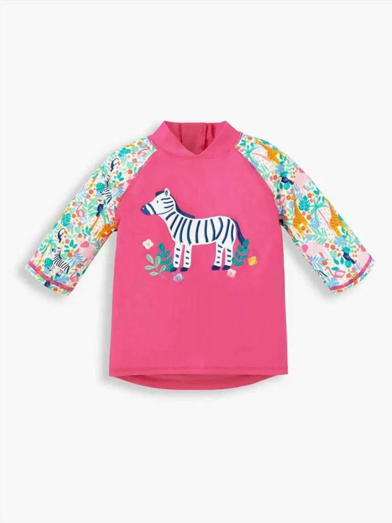 JoJo Maman Bébé Jojo Maman Bebe - Girl
s Jungle 2-Piece Sun Protection Swim Suit 2