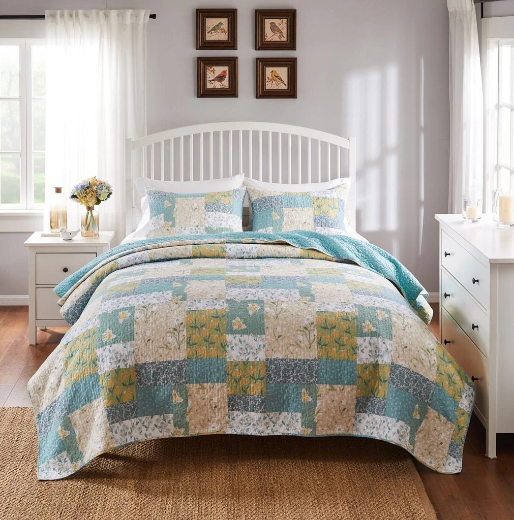 BreeBe Evangeline Quilt Set 3-Piece King/Cal King