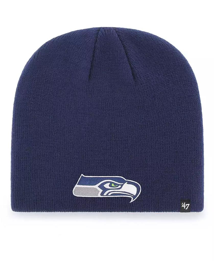 47 Brand Men's Navy Seattle Seahawks Primary Logo Knit Beanie