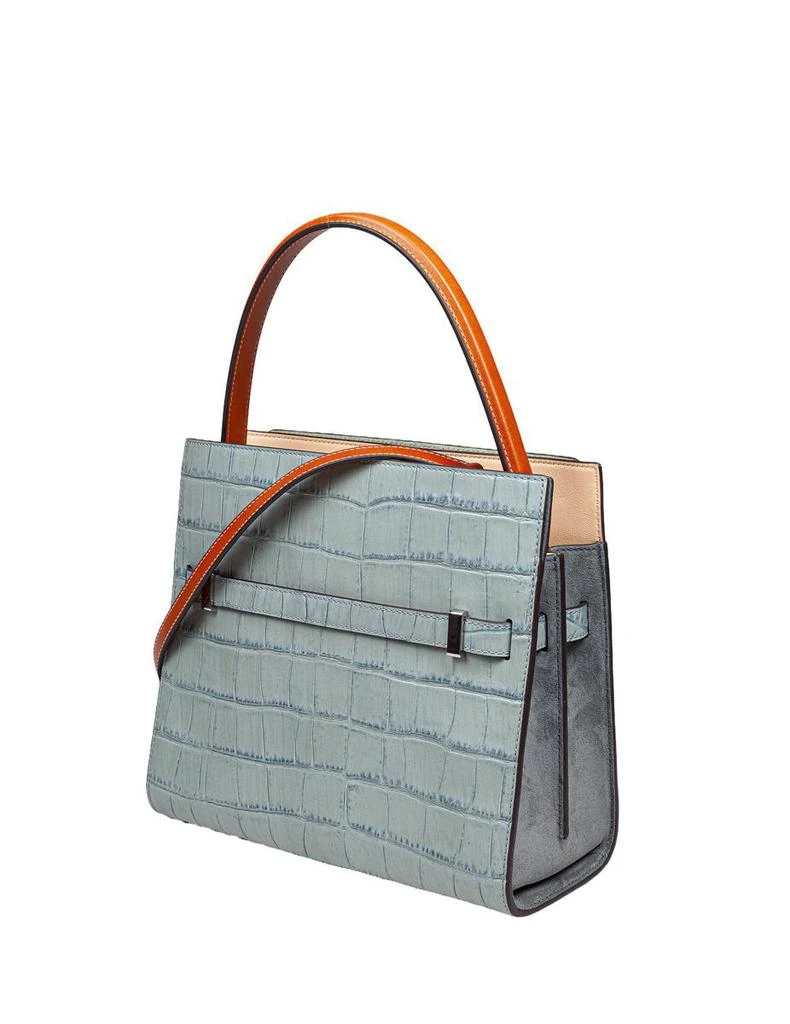 Tory Burch Tory Burch Crocodile Print Leather Handbag 3