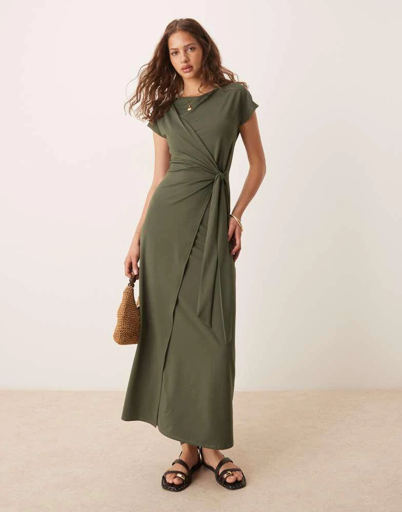 a line midi dress australia Elliott A-Line Halter Neck Midi Dress White