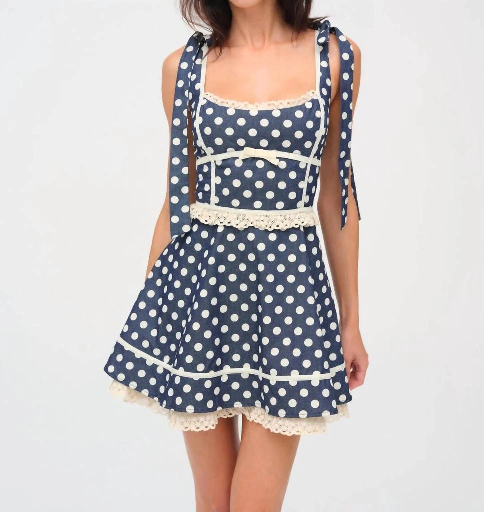 white christmas dresses Haikcure - Bleach Blue Dolly Dress main image 0