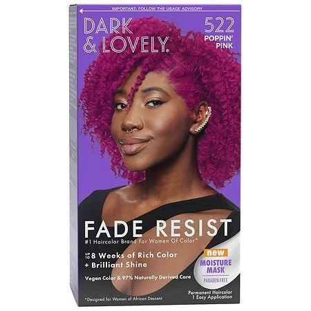 SoftSheen-Carson Dark and Lovely SoftSheen-Carson Dark and Lovely Fade Resist Conditioning Hair Color Poppin Pink