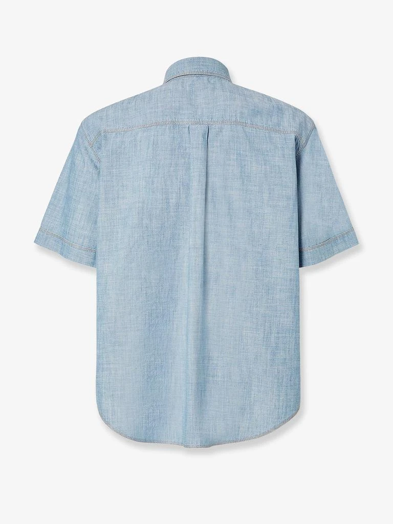 Fendi Cotton shirt with denim effect 2