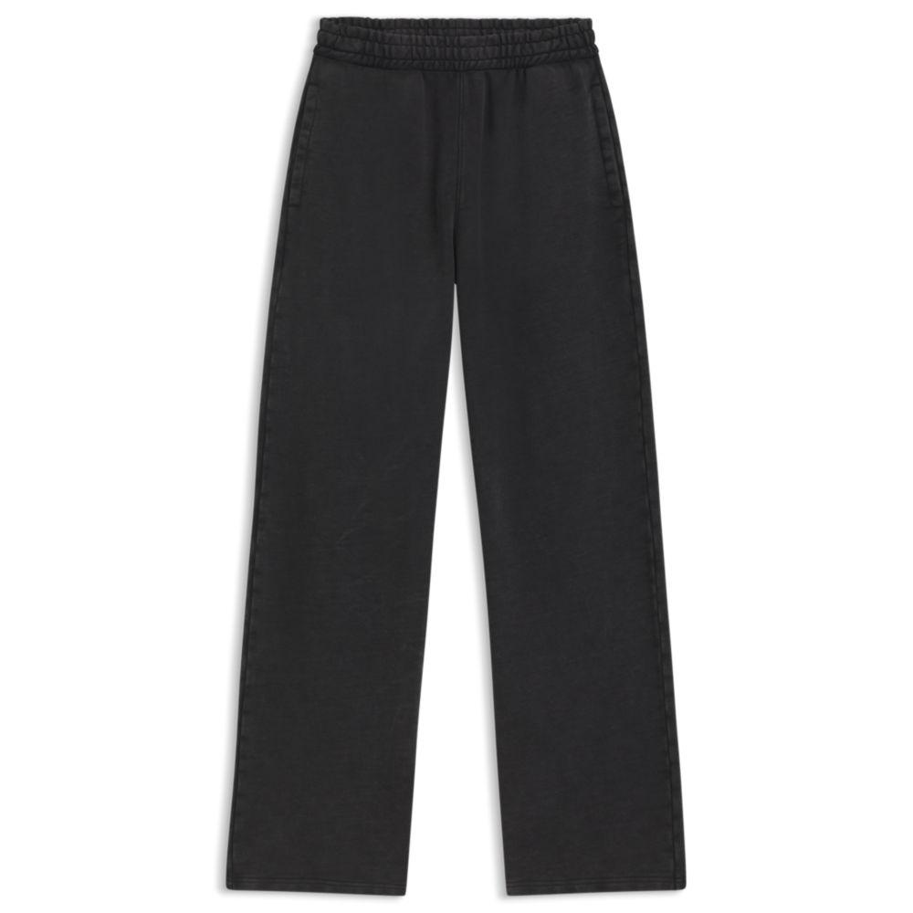 Hugo Boss Loose-fit tracksuit bottoms in cotton terry