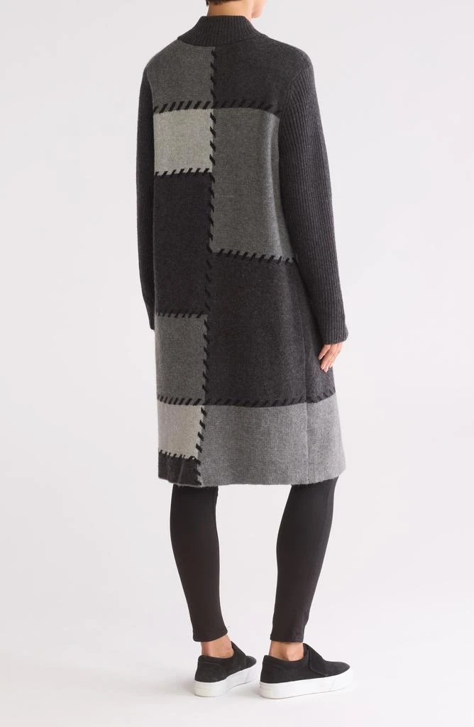Joseph A Patchwork Open Front Cardigan 2